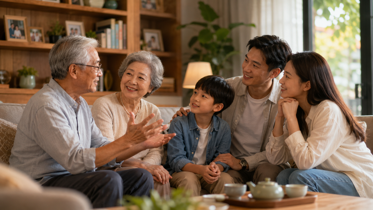 là chỗ dựa tinh thần, là kho tàng kinh nghiệm