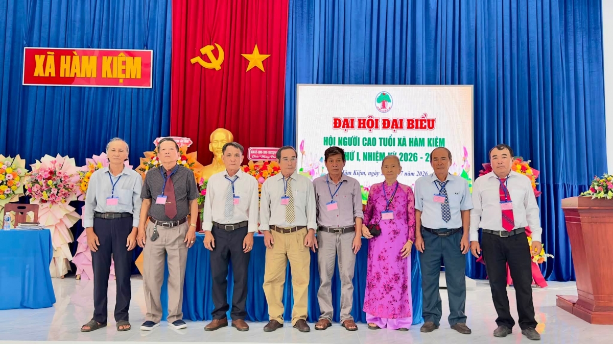 Người cao tuổi Hàm Kiệm: Chủ động tham mưu, chăm lo thiết thực