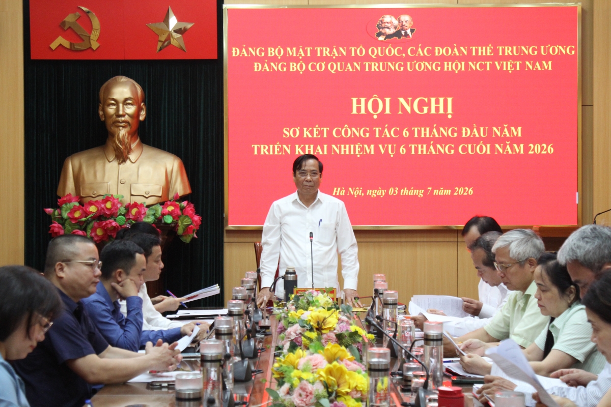 Đồng chí Nguyễn Thanh Bình, Bí thư Đảng ủy Cơ quan chủ trì Hội nghị