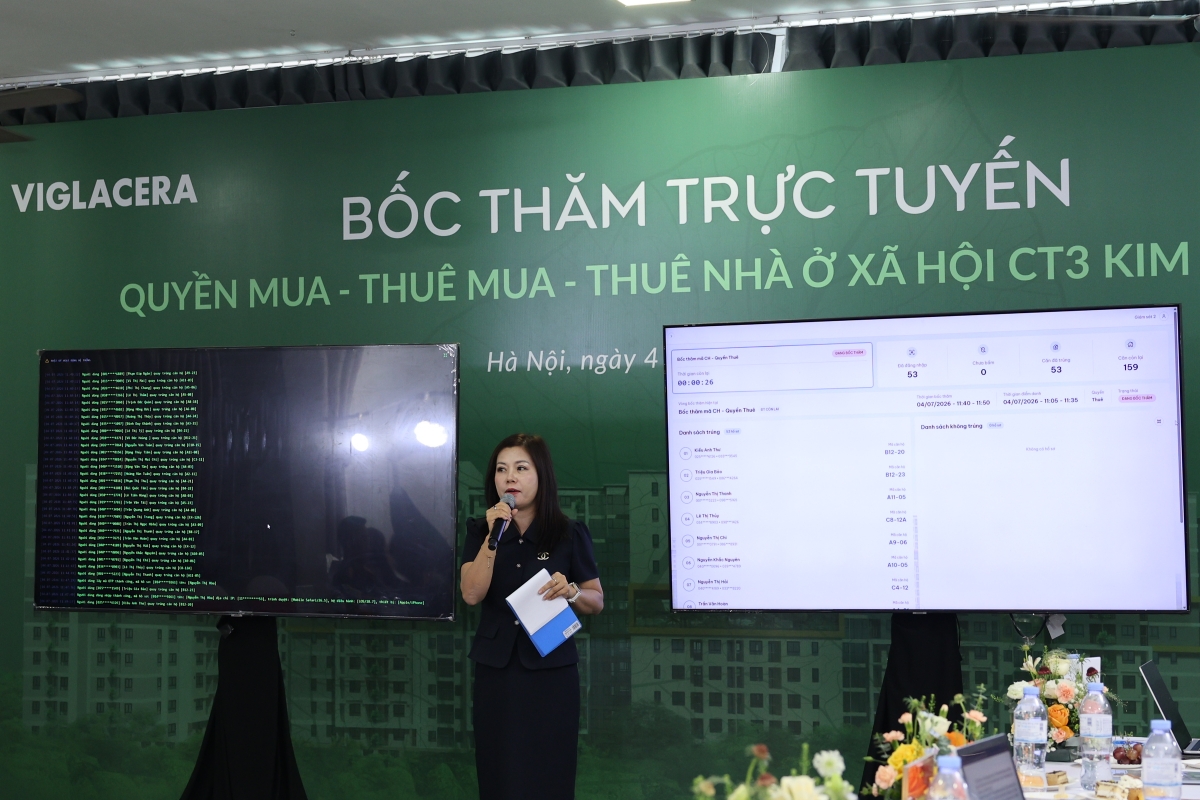Nhà ở xã hội CT3 Kim Chung: Hơn 3.600 hồ sơ tham gia bốc thăm trực tuyến