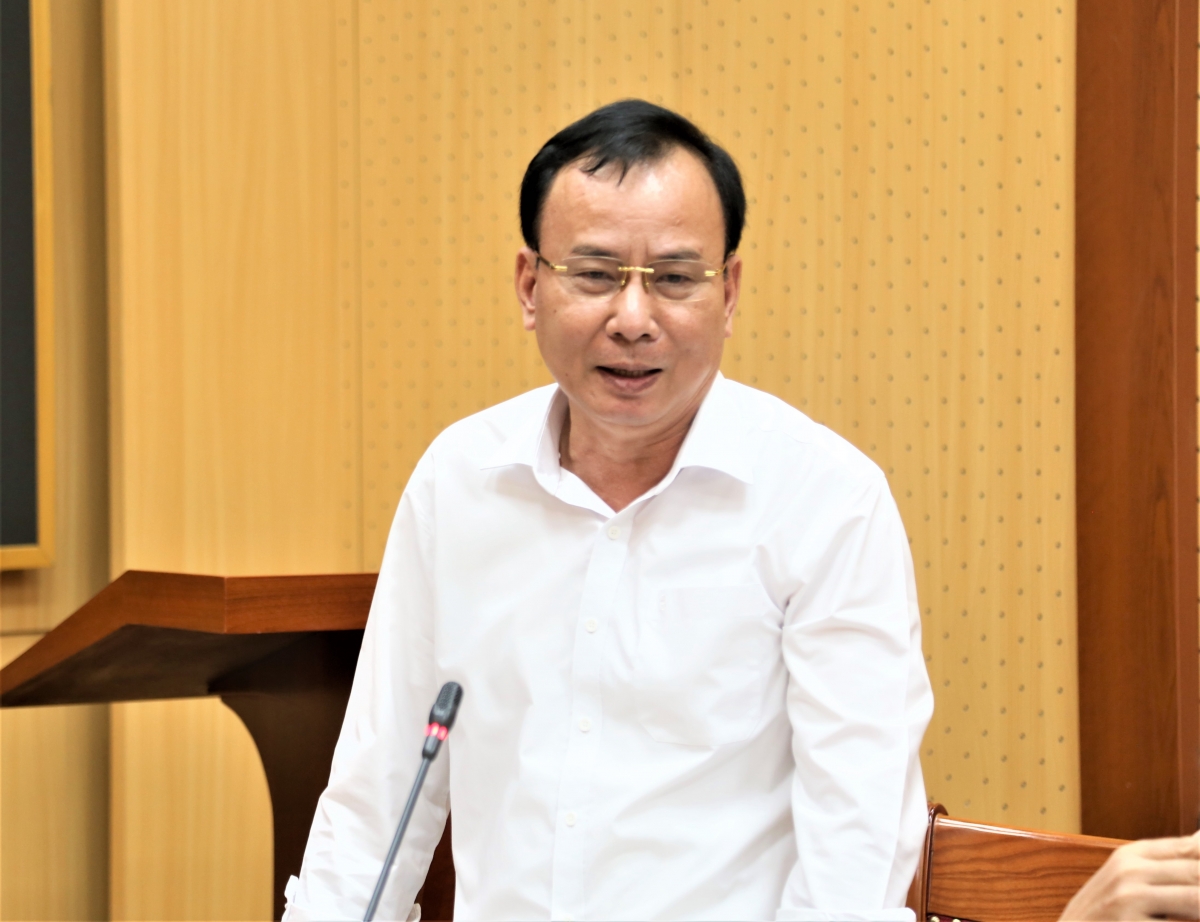 Phó Chủ tịch Nguyễn Lam phát biểu