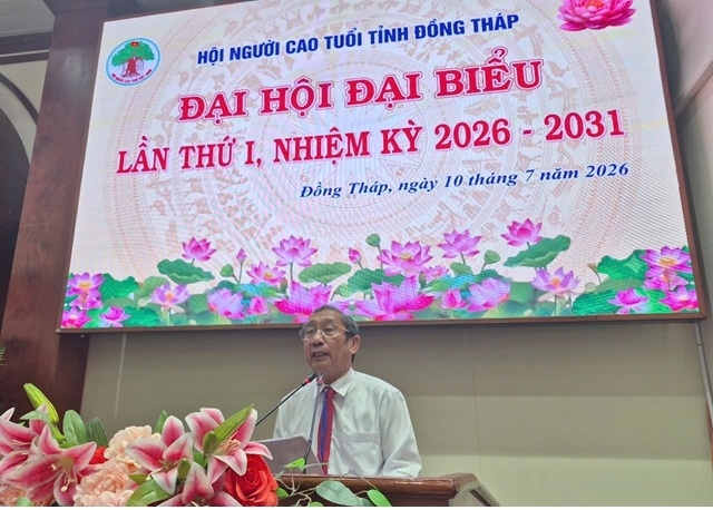 Đại hội đại biểu Hội NCT tỉnh Đồng Tháp lần thứ I: Phát huy vai trò Tuổi cao – Gương sáng trong giai đoạn mới