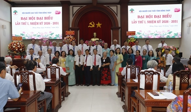 Đại hội đại biểu Hội NCT tỉnh Đồng Tháp lần thứ I: Phát huy vai trò Tuổi cao – Gương sáng trong giai đoạn mới