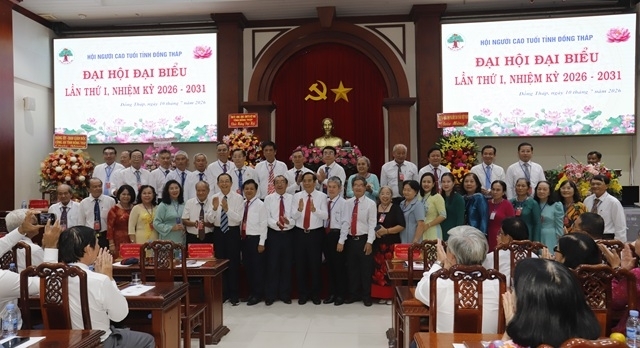 Đại hội đại biểu Hội NCT tỉnh Đồng Tháp lần thứ I: Phát huy vai trò Tuổi cao – Gương sáng trong giai đoạn mới