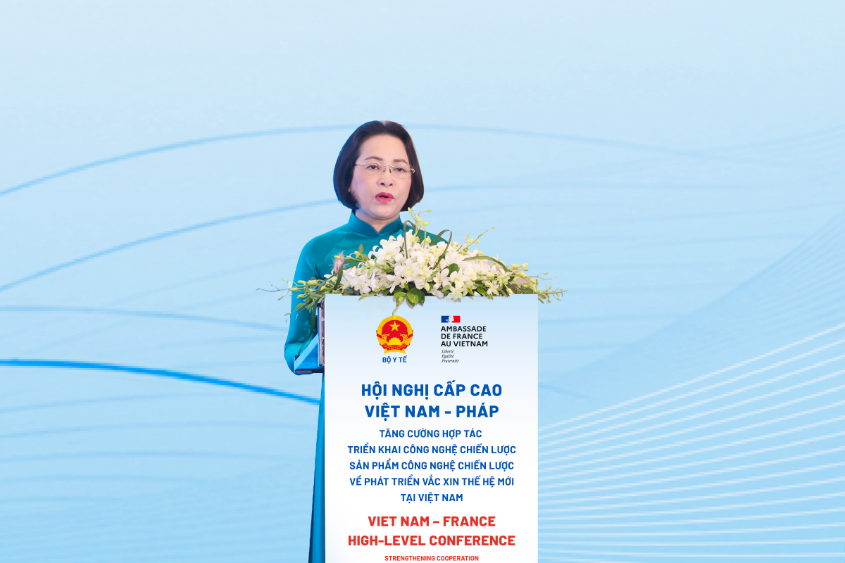 Bà Nguyễn Thị Thanh phát biểu chỉ đạo tại hội nghị, kỳ vọng Việt Nam sớm có sản phẩm công nghệ vaccine thế hệ mới phục vụ người dân Bà Nguyễn Thị Thanh phát biểu chỉ đạo tại hội nghị, kỳ vọng Việt Nam sớm có sản phẩm công nghệ vaccine thế hệ mới phục vụ người dân