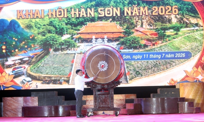 Khai hội Đền Hàn Sơn năm 2026