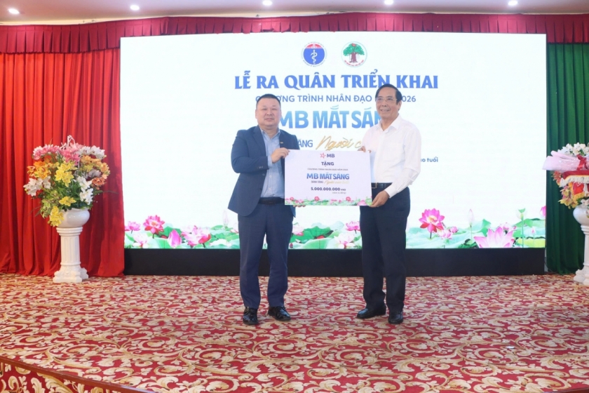 Hội Người cao tuổi Việt Nam tập huấn triển khai Đề án 379 và phát động Chương trình “MB Mắt sáng” năm 2026 Hội Người cao tuổi Việt Nam tập huấn triển khai Đề án 379 và phát động Chương trình “MB Mắt sáng” năm 2026
