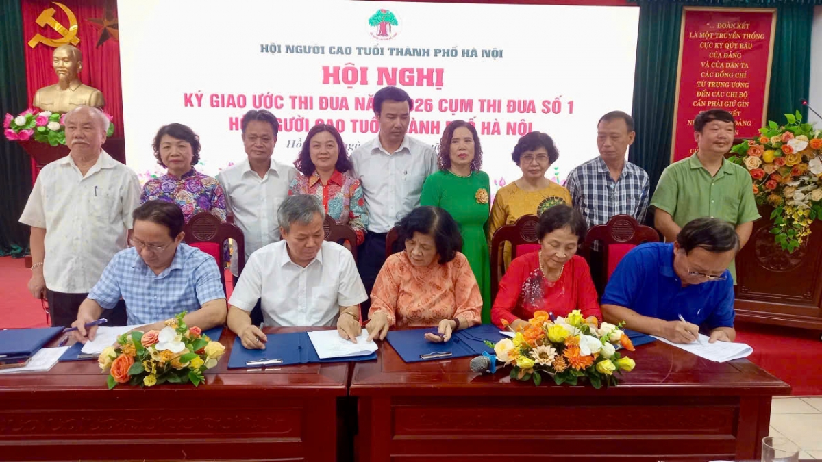 Cụm thi đua số I Hội Người cao tuổi TP Hà Nội quyết tâm hoàn thành tốt các nhiệm vụ trọng tâm Cụm thi đua số I Hội Người cao tuổi TP Hà Nội quyết tâm hoàn thành tốt các nhiệm vụ trọng tâm