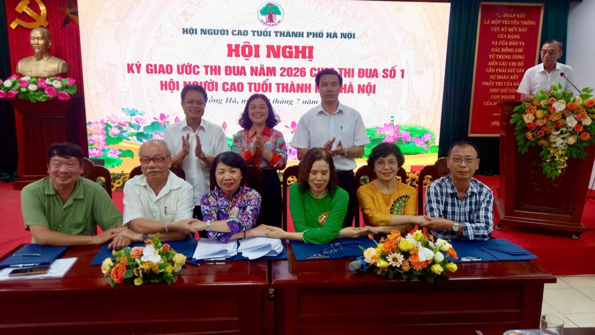 Cụm thi đua số I Hội Người cao tuổi TP Hà Nội quyết tâm hoàn thành tốt các nhiệm vụ trọng tâm Cụm thi đua số I Hội Người cao tuổi TP Hà Nội quyết tâm hoàn thành tốt các nhiệm vụ trọng tâm