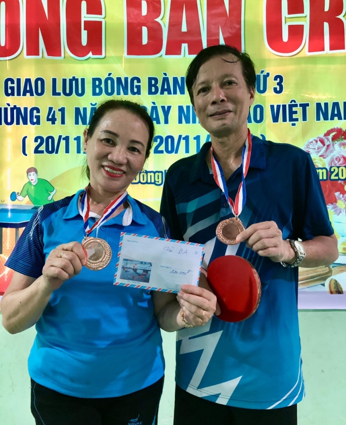 Niềm vui của các thành viên khi CLB Thể thao NCT tỉnh tổ chức nhiều hoạt động thể thao thiết thực, bổ ích. Anh5: CLB Thể thao NCT tỉnh tổ chức Giải Bóng bàn, Cầu lông năm 2026 chào mừng kỷ niệm Ngày truyền thống NCT Việt Nam