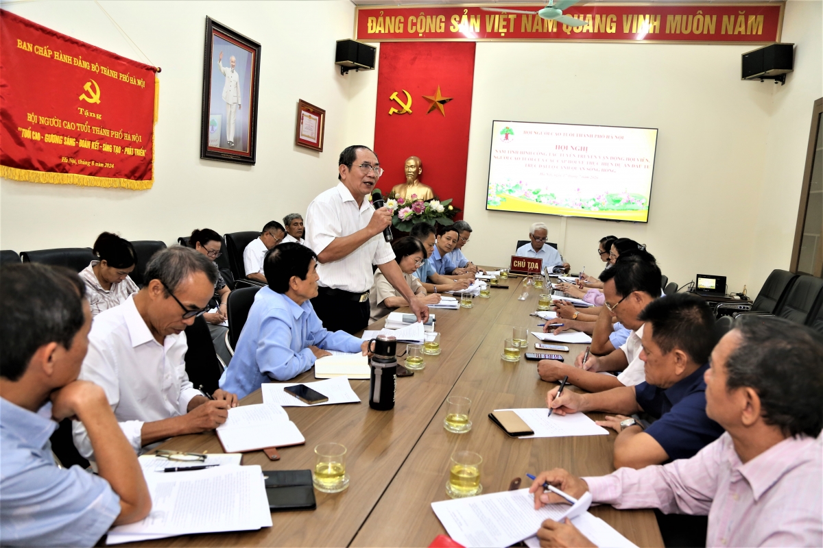 Hội Người cao tuổi Hà Nội: Chủ động vào cuộc, tạo đồng thuận xã hội từ cơ sở Hội Người cao tuổi Hà Nội: Chủ động vào cuộc, tạo đồng thuận xã hội từ cơ sở