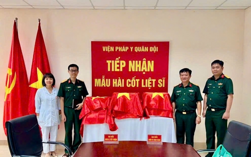 Quảng Ninh hoàn thành lấy mẫu ADN hài cốt liệt sĩ Quảng Ninh hoàn thành lấy mẫu ADN hài cốt liệt sĩ