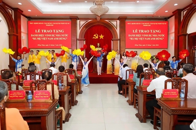 Đồng Tháp trao tặng danh hiệu vinh dự Nhà nước “Bà Mẹ Việt Nam anh hùng”
