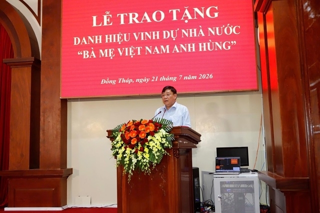 Đồng Tháp trao tặng danh hiệu vinh dự Nhà nước “Bà Mẹ Việt Nam anh hùng”