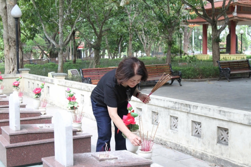 Hành trình về nguồn tri ân các anh hùng liệt sĩ