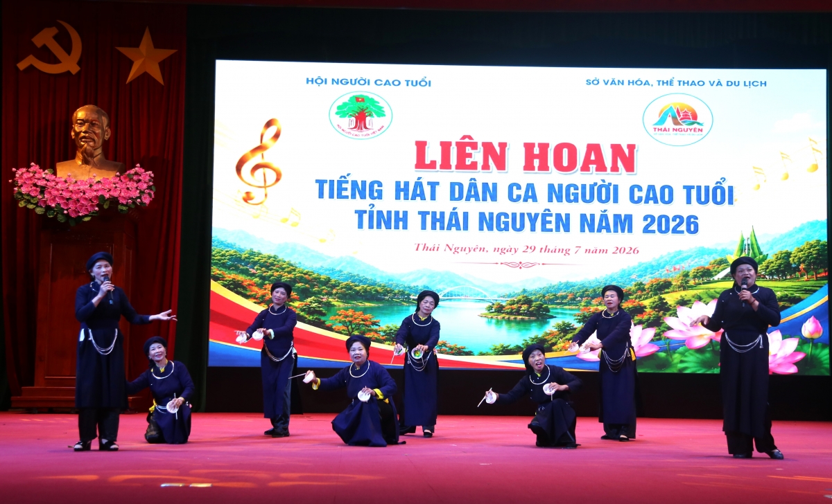 Thái Nguyên: Lan tỏa nghĩa tình trong Tháng hành động vì người cao tuổi và âm vang dân ca truyền thống