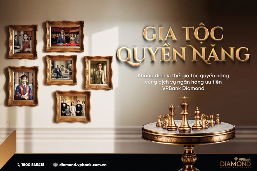 Vì sao ngày càng nhiều gia đình lựa chọn Family Banking của VPBank Diamond?