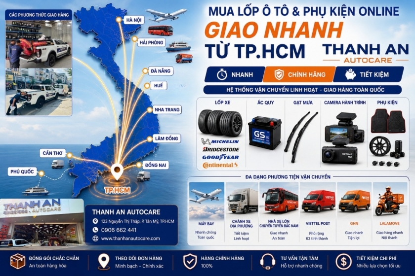 Kinh nghiệm mua lốp và phụ kiện ô tô online an toàn, đúng thông số Kinh nghiệm mua lốp và phụ kiện ô tô online an toàn, đúng thông số