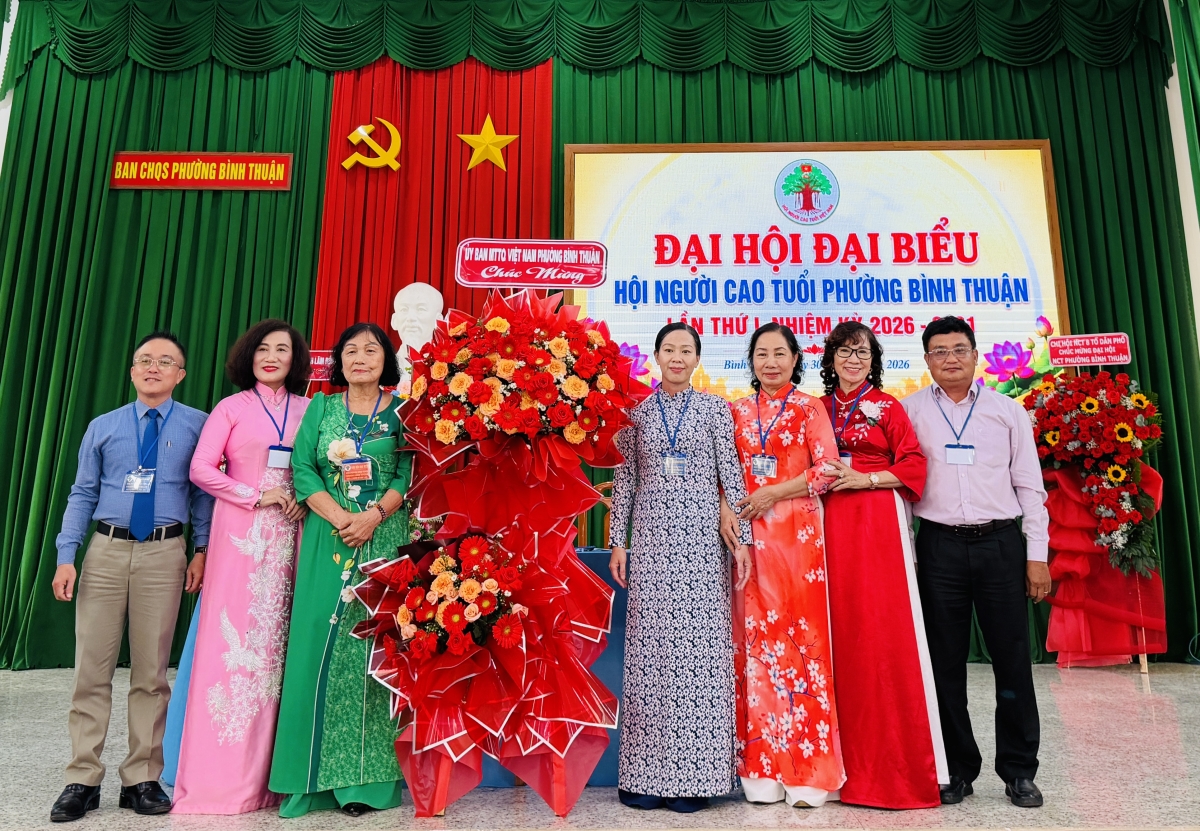 Hội Người cao tuổi phường Bình Thuận: Đẩy mạnh phong trào thi đua “Tuổi cao - Gương sáng” gắn với chăm lo hội viên, người cao tuổi