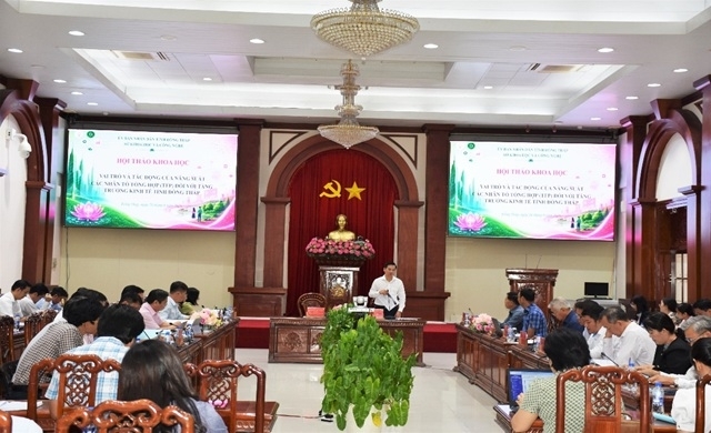 Sở Khoa học và Công nghệ tỉnh Đồng Tháp vừa tổ chức Hội thảo khoa học với chủ đề Đồng Tháp đặt khoa học, công nghệ và đổi mới sáng tạo làm động lực tăng trưởng giai đoạn 2026–2030