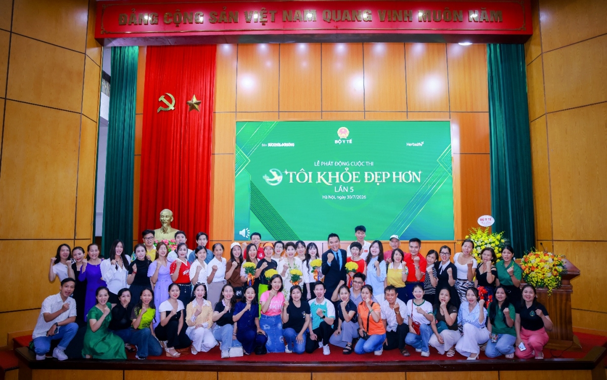 Không khi sôi nổi tại Lễ phát động Tôi Khỏe Đẹp Hơn lần 5 năm 2026 
