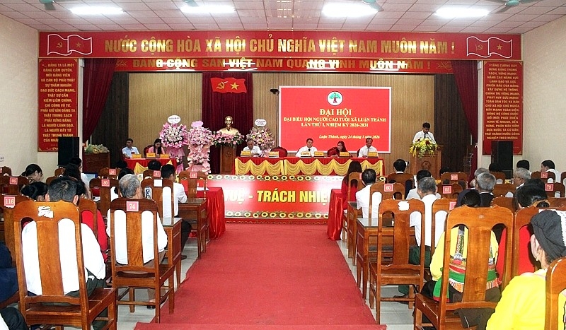 Đại hội đại biểu Hội Người cao tuổi xã Luận Thành, tỉnh Thanh Hóa nhiệm kỳ 2026-2031