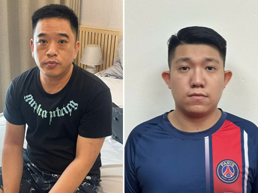 Các đối tượng Huang Limin Quốc tịch Trung Quốc (Lão Hoàng) và Lê Trung Hiếu Các đối tượng Huang Limin Quốc tịch Trung Quốc (Lão Hoàng) và Lê Trung Hiếu