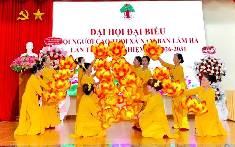 Văn nghệ chào mừng Đại hội Hội NCT xã Nam Ban Lâm Hà Hội Người cao tuổi xã Nam Ban Lâm Hà: Phát huy vai trò, vị thế trong đời sống địa phương
