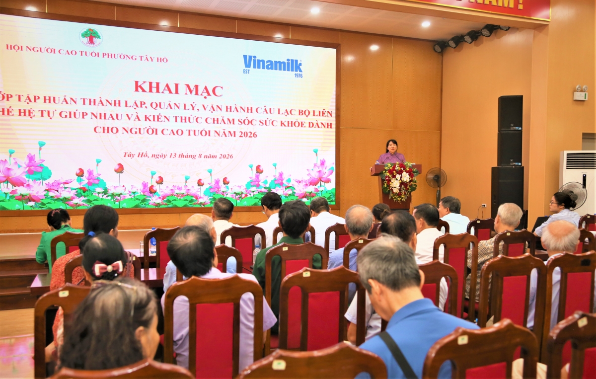 Tập huấn kỹ năng vận hành CLB Liên thế hệ tự giúp nhau