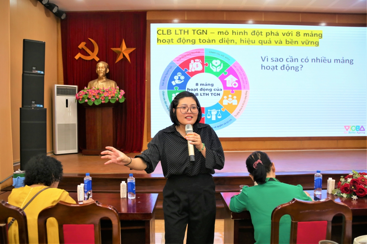 ThS Chu Việt Nga (ảnh trên) và ThS Nguyễn Thị Phượng Liên làm báo cáo viên
