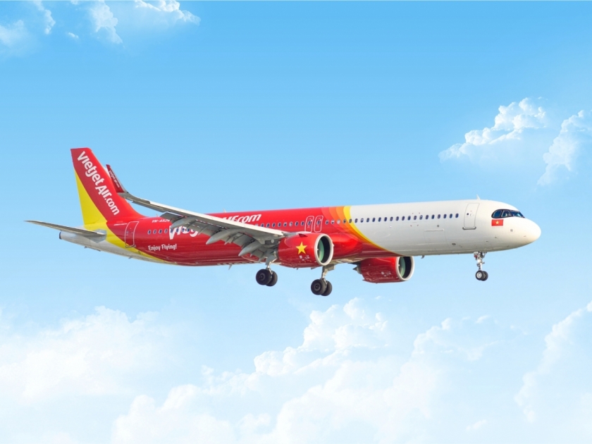 Tàu bay Vietjet hiện đại Tàu bay Vietjet hiện đại