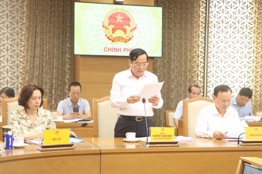 Chủ tịch Hội Người cao tuổi Việt Nam Nguyễn Thanh Bình phát biểu tại Hội nghị Chủ tịch Hội Người cao tuổi Việt Nam Nguyễn Thanh Bình phát biểu tại Hội nghị
