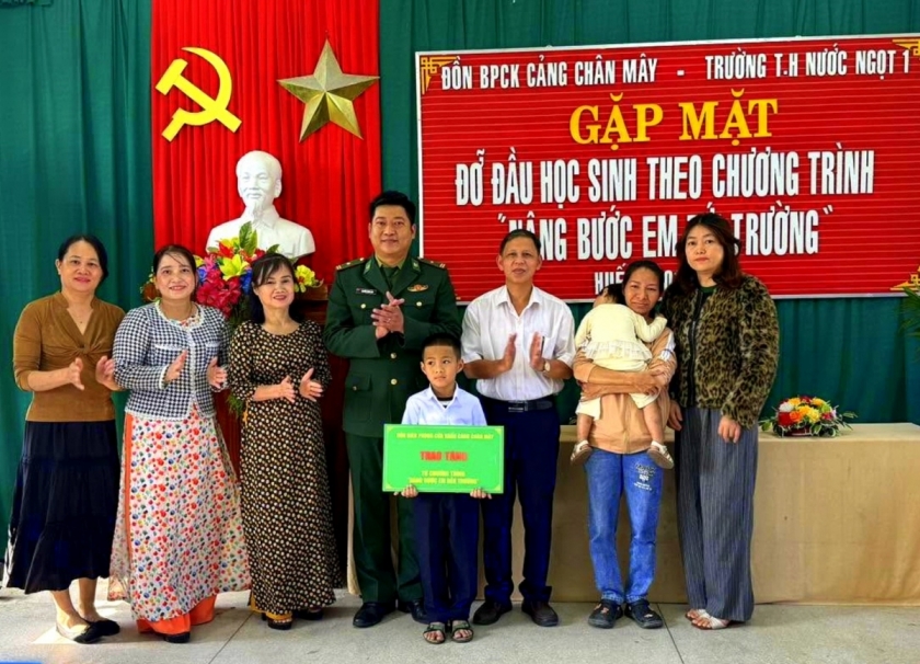 Trách nhiệm, tâm huyết và tình yêu thương của lực lượng BĐBP TP Huế đã nâng bước những mầm xanh.