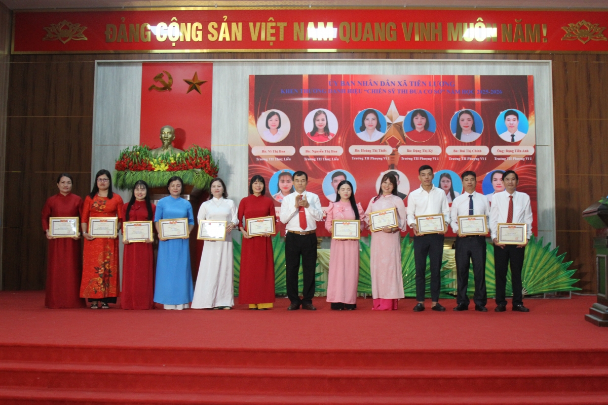 Tiên Lương, Phú Thọ: Giáo dục chuyển biến tích cực trong năm đầu thực hiện chính quyền địa phương hai cấp