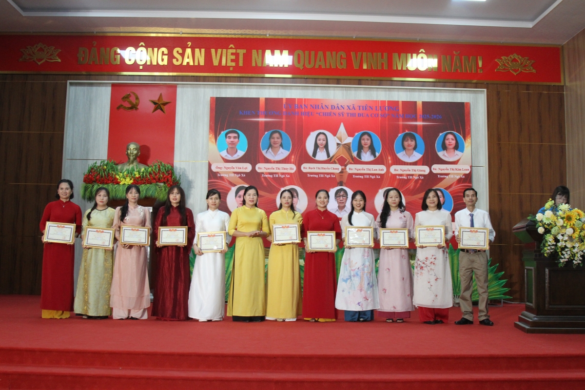 Tiên Lương, Phú Thọ: Giáo dục chuyển biến tích cực trong năm đầu thực hiện chính quyền địa phương hai cấp