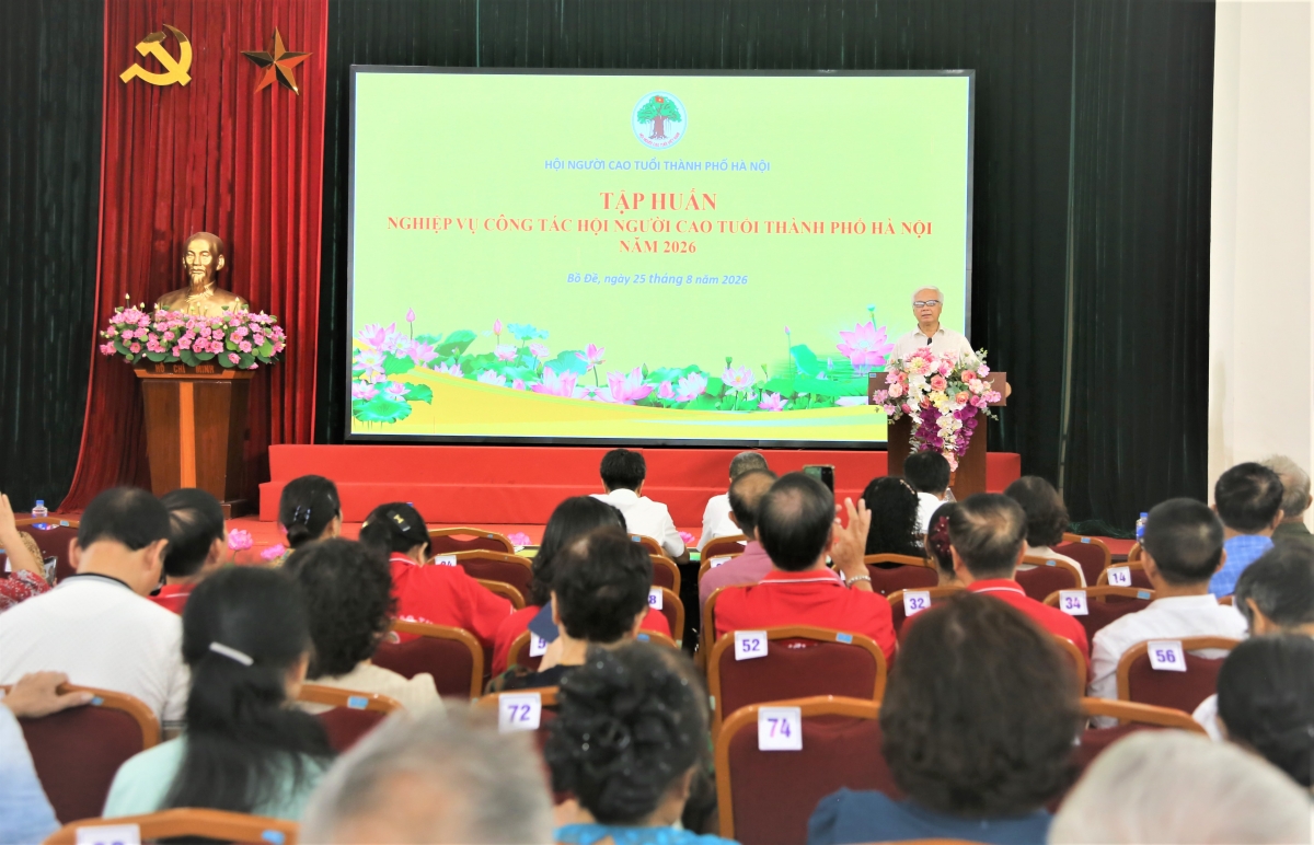 Nâng cao nghiệp vụ, phát huy vai trò người cao tuổi trong tình hình mới