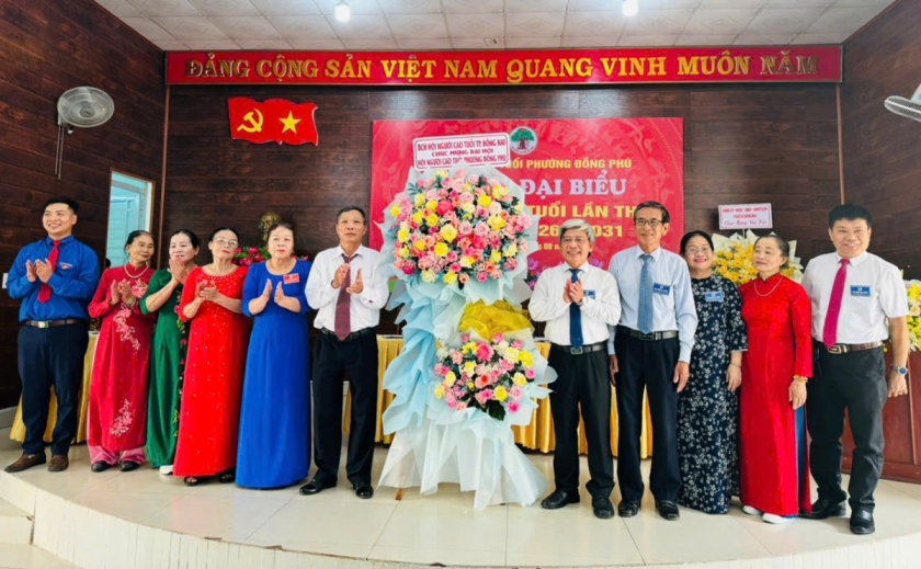Đại hội đại biểu Hội Người cao tuổi phường Đồng Phú thành công tốt đẹp Đại hội đại biểu Hội Người cao tuổi phường Đồng Phú thành công tốt đẹp