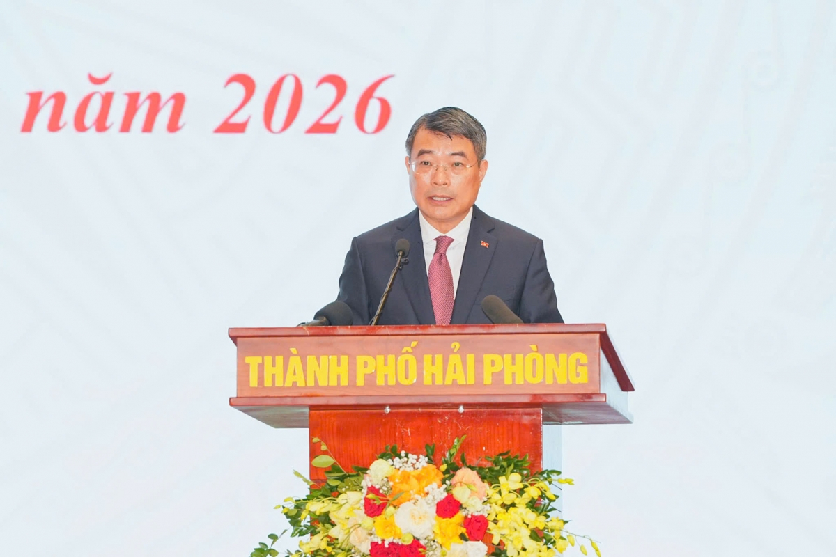 Thủ tướng Chính phủ Lê Minh Hưng phát biểu tại buổi Lễ.