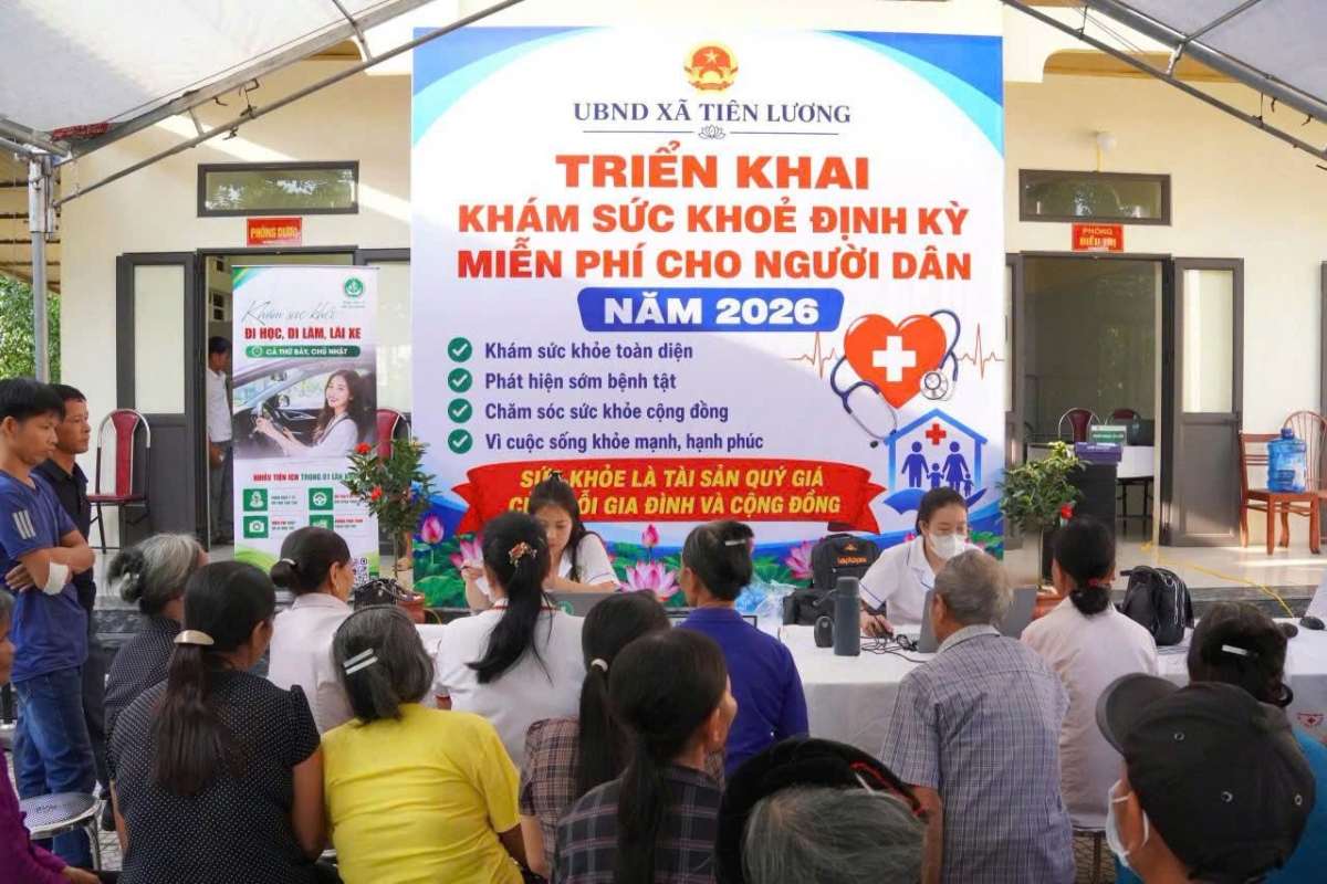 Tiên Lương, Phú Thọ: Niềm vui từ những lần khám sức khỏe miễn phí Tiên Lương, Phú Thọ: Niềm vui từ những lần khám sức khỏe miễn phí