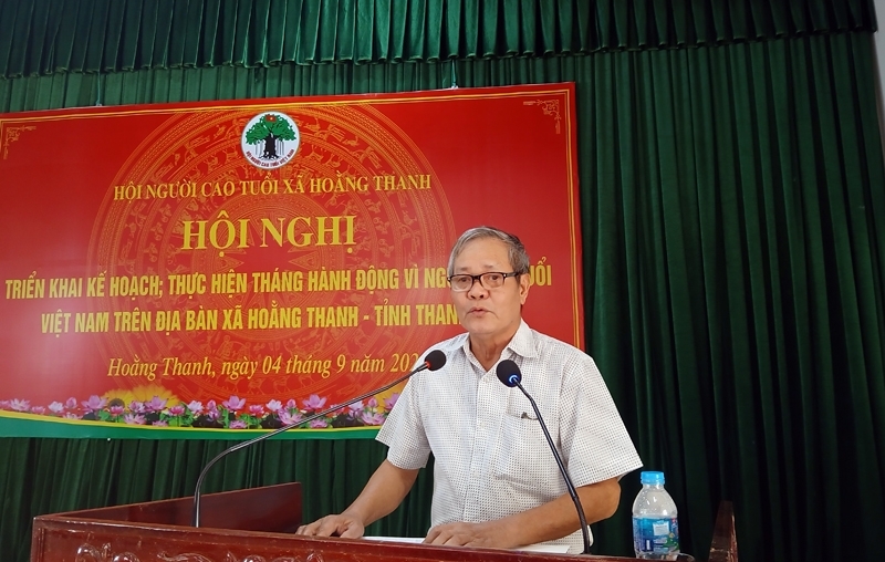 Xã Hoằng Thanh: Chăm lo NCT trong Tháng hành động vì NCT Việt Nam 2026