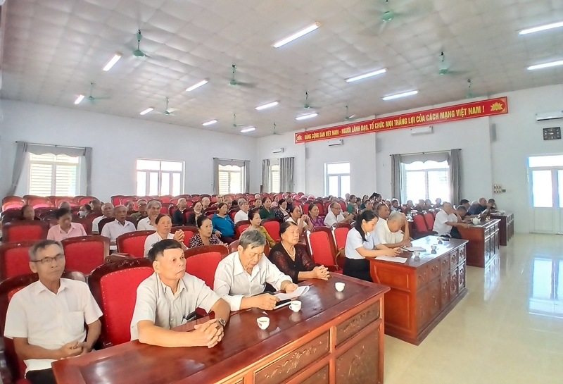 Xã Hoằng Thanh: Chăm lo NCT trong Tháng hành động vì NCT Việt Nam 2026