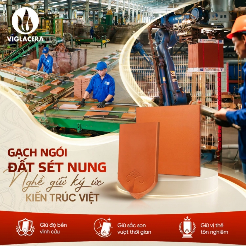 Từ đất quý Giếng Đáy đến những viên gạch ngói sắc son hồn Việt