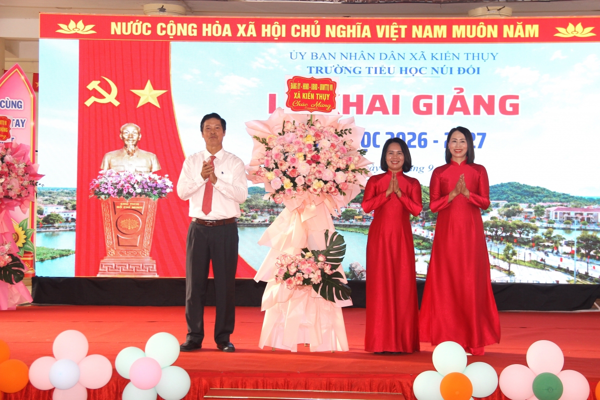 Trường Tiểu học Núi Đối: Vững niềm tin bước vào năm học mới Trường Tiểu học Núi Đối: Vững niềm tin bước vào năm học mới