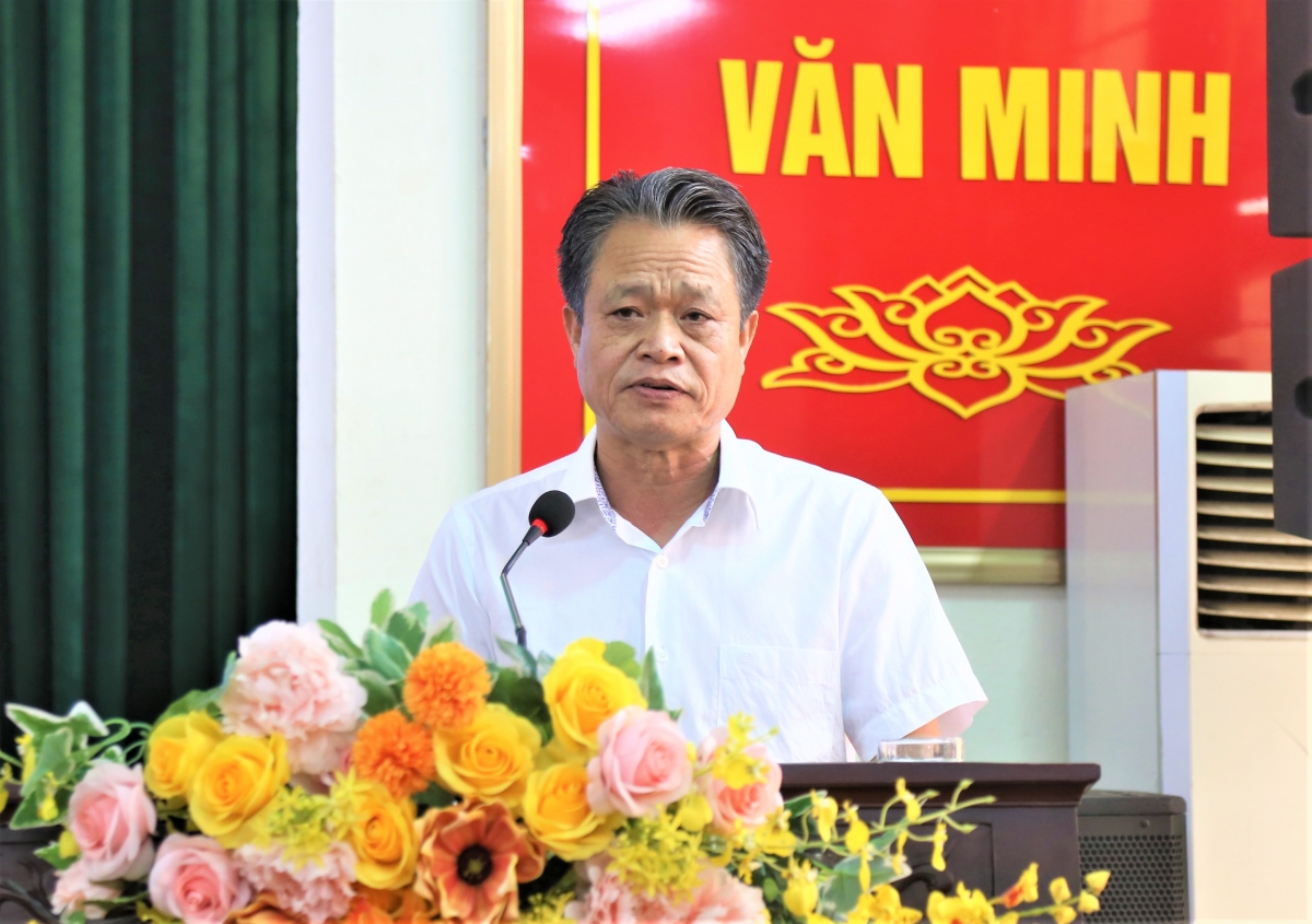 Ông Đào Ngọc Triệu, Phó Chủ tịch Hội NCT TP Hà Nội làm báo cáo viên Ông Đào Ngọc Triệu, Phó Chủ tịch Hội NCT TP Hà Nội làm báo cáo viên
