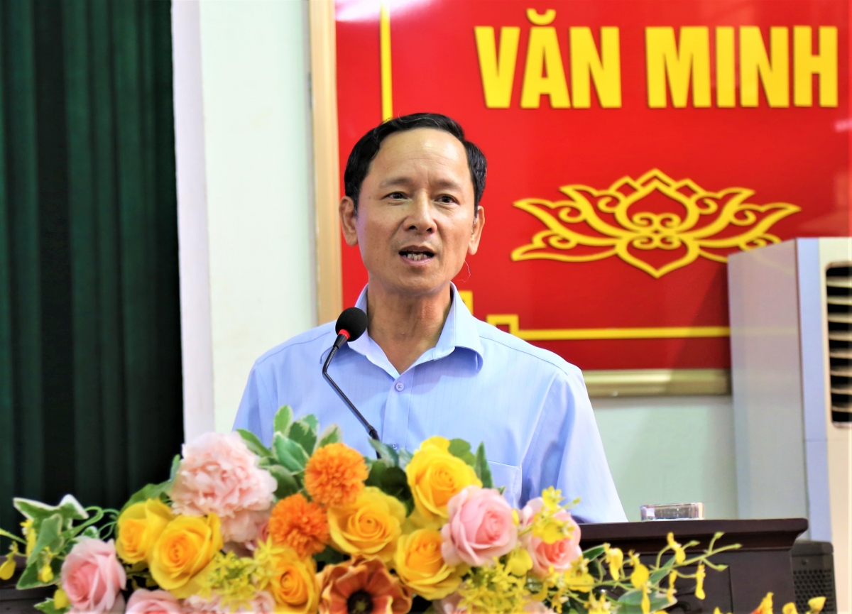 Ông Hồ Minh Tâm, Chánh Văn phòng Hội NCT TP làm báo cáo viên Ông Hồ Minh Tâm, Chánh Văn phòng Hội NCT TP làm báo cáo viên
