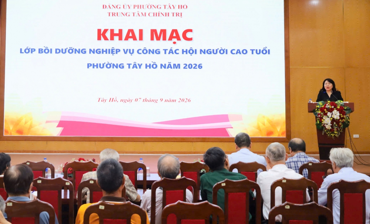 Quang cảnh lớp tập huấn Quang cảnh lớp tập huấn