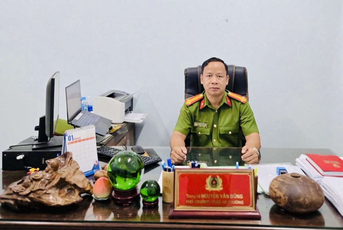 Trung tá Nguyễn Văn Dũng, Phó Trưởng Công an phường Hiệp Bình Trung tá Nguyễn Văn Dũng, Phó Trưởng Công an phường Hiệp Bình