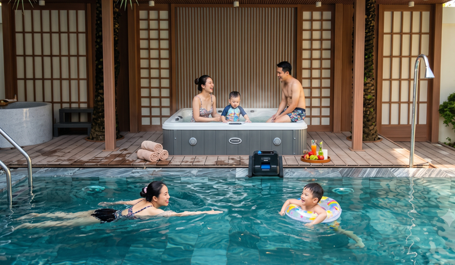 Ngâm bồn tắm massage: cách thư giãn giúp đỡ đau mỏi và ngủ ngon hơn     Ngâm bồn tắm massage cùng gia đình – cách thư giãn quen thuộc sau một ngày dài.  Ngâm mình trong nước ấm có mắt sục massage là cách thư giãn được nhiều gia đình chọn cho cuối ngày. Với n