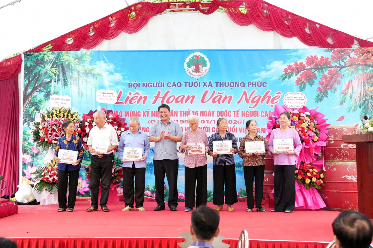 Xã Thượng Phúc (Hà Nội): Ấm áp Tháng hành động vì NCT