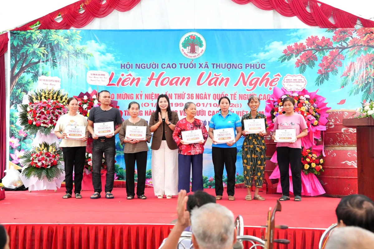 Xã Thượng Phúc (Hà Nội): Ấm áp Tháng hành động vì NCT